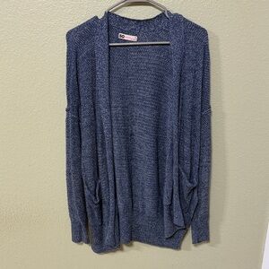 SO Women's Heathered Blue Cardigan